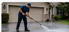 Pressure washing